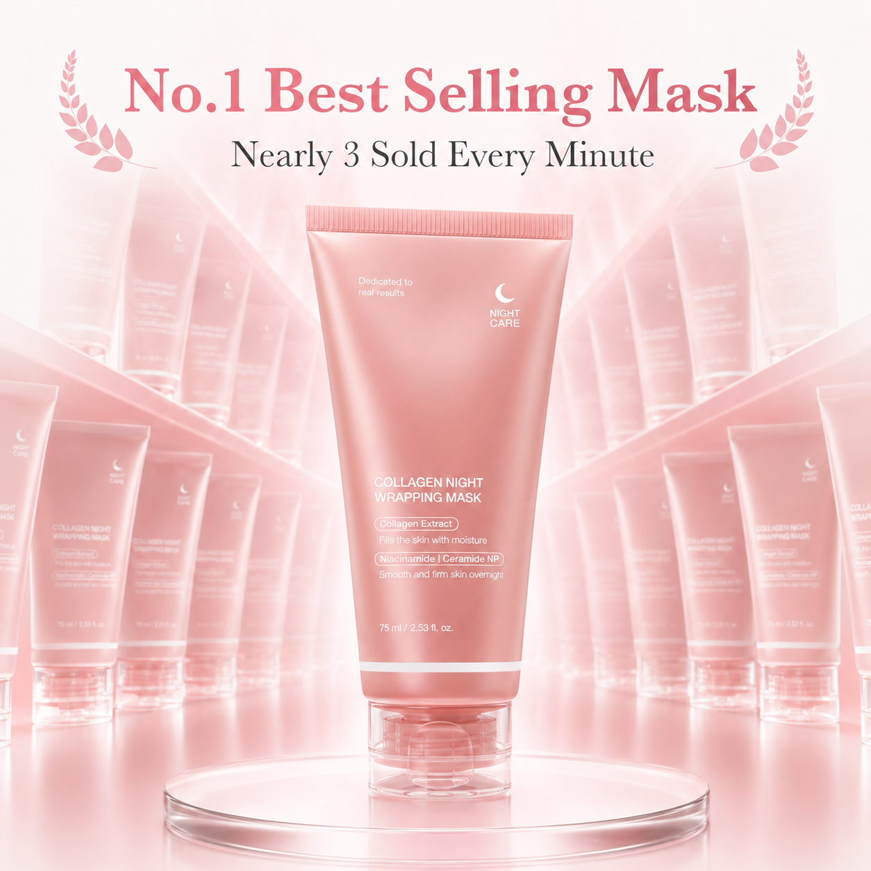 Collagen Night Wrapping Mask — Firm, Hydrate & Glow Overnight